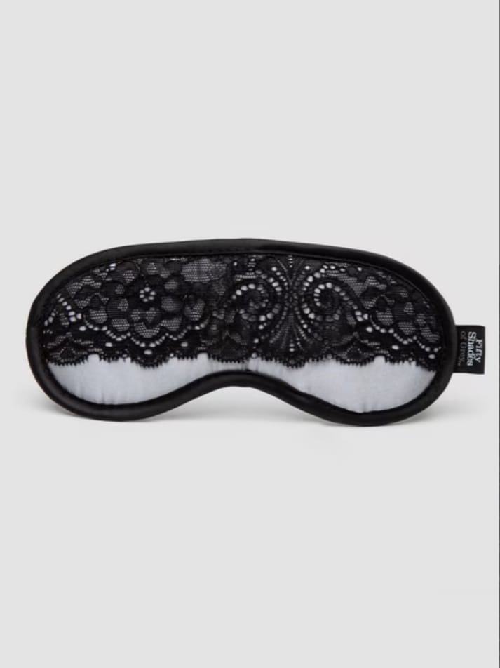 Fifty Shades of Grey Play Nice Satin & Lace Blindfold